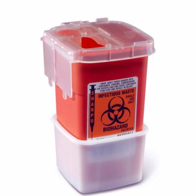 Phlebotomy Sharps Disposal Container